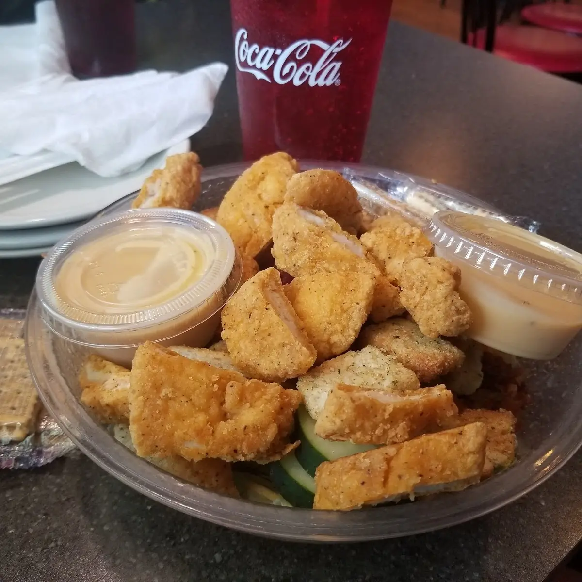 Crispy Chicken Salad