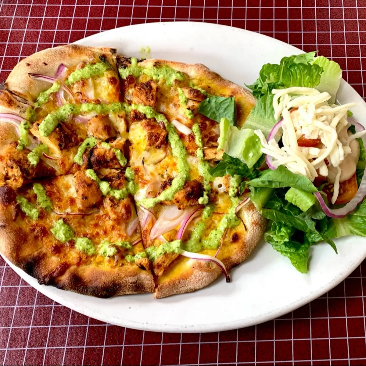 Peruvian Chicken Pizza