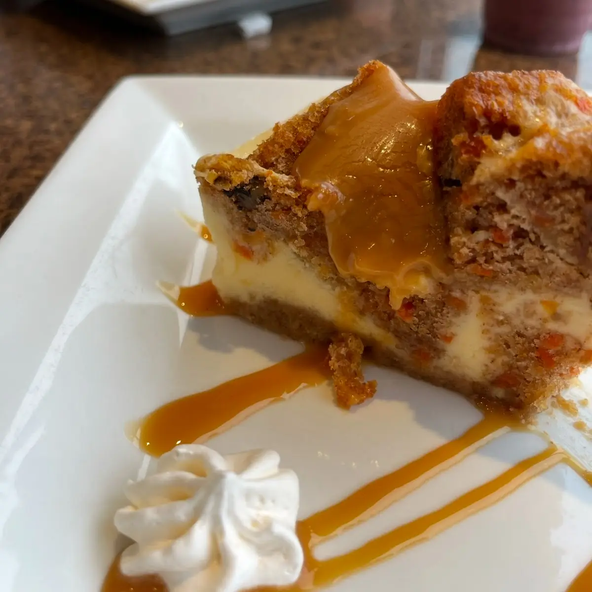 Carrot Caramel Cheesecake, Coffee Culture Café & Eatery