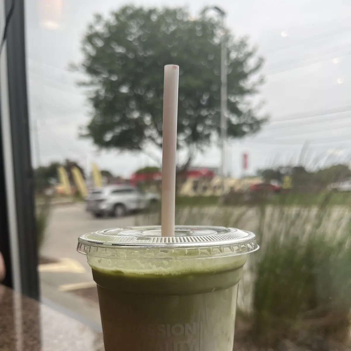Matcha with Strawberry, Coffee Culture Café & Eatery