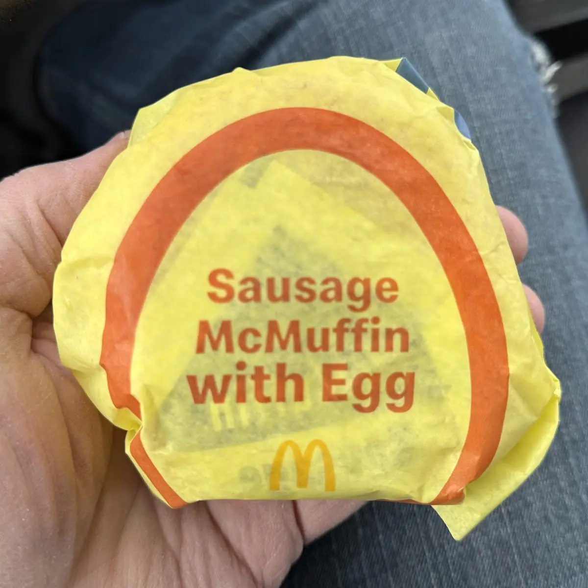 Sausage Mcmuffin with Egg