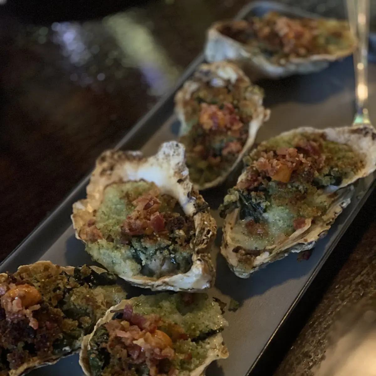Oysters Rockefeller