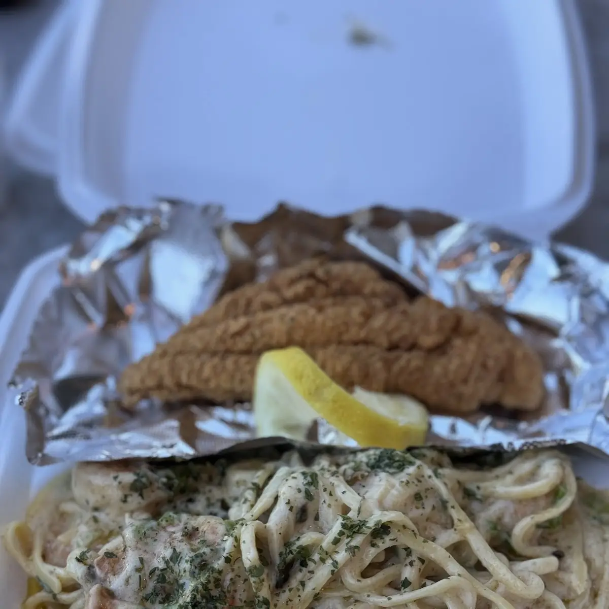 Shrimp Alfredo
