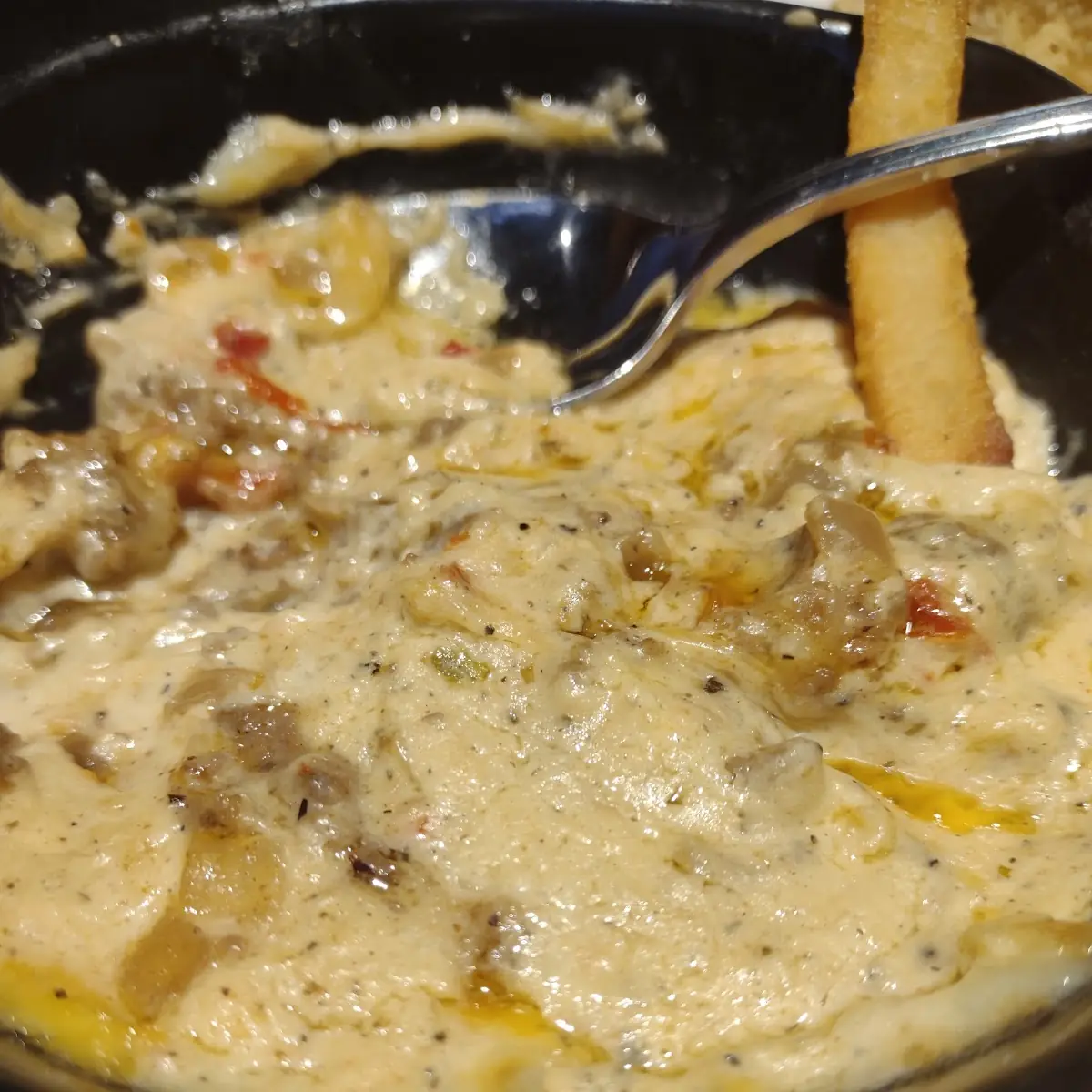 New Three Cheese Steak Dip