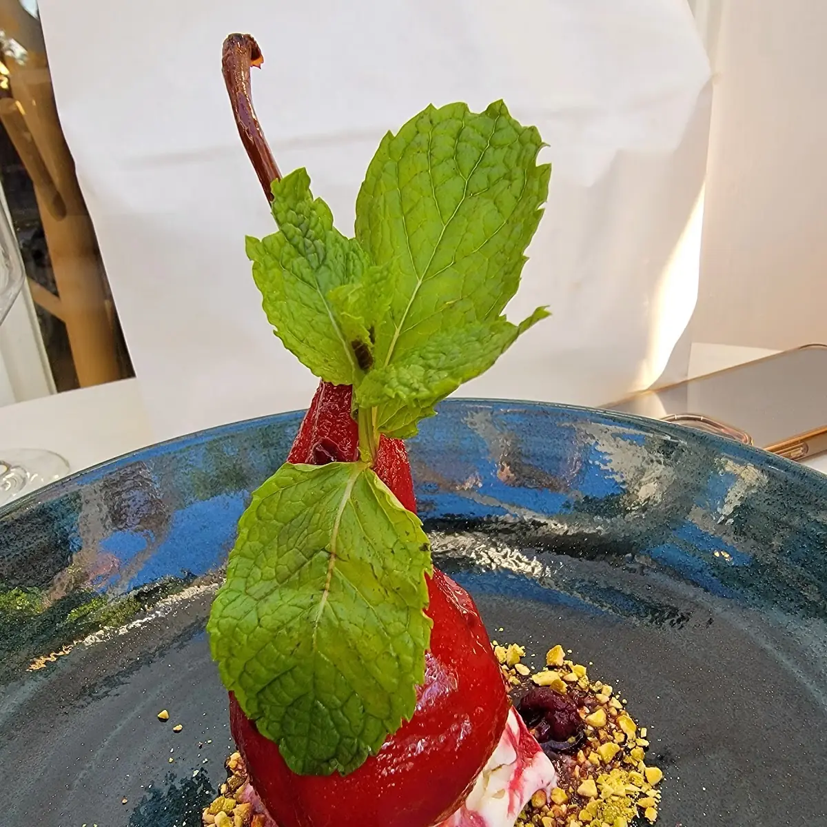 Poached Pear
