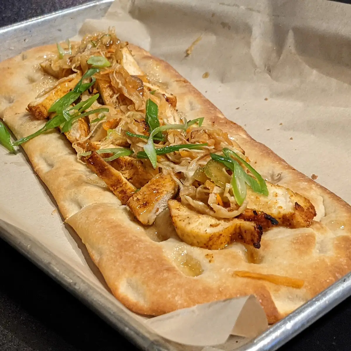 Sweet & Sour Chicken Flatbread