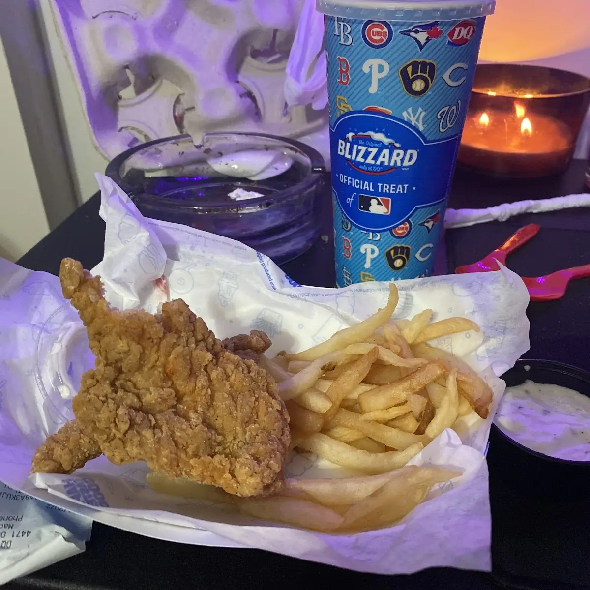 Chicken Strips with Fries