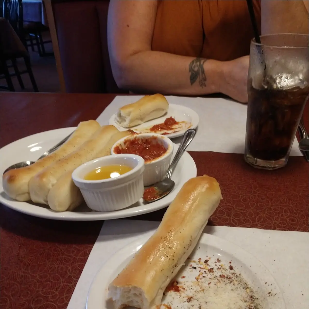 Complementary Bread Sticks
