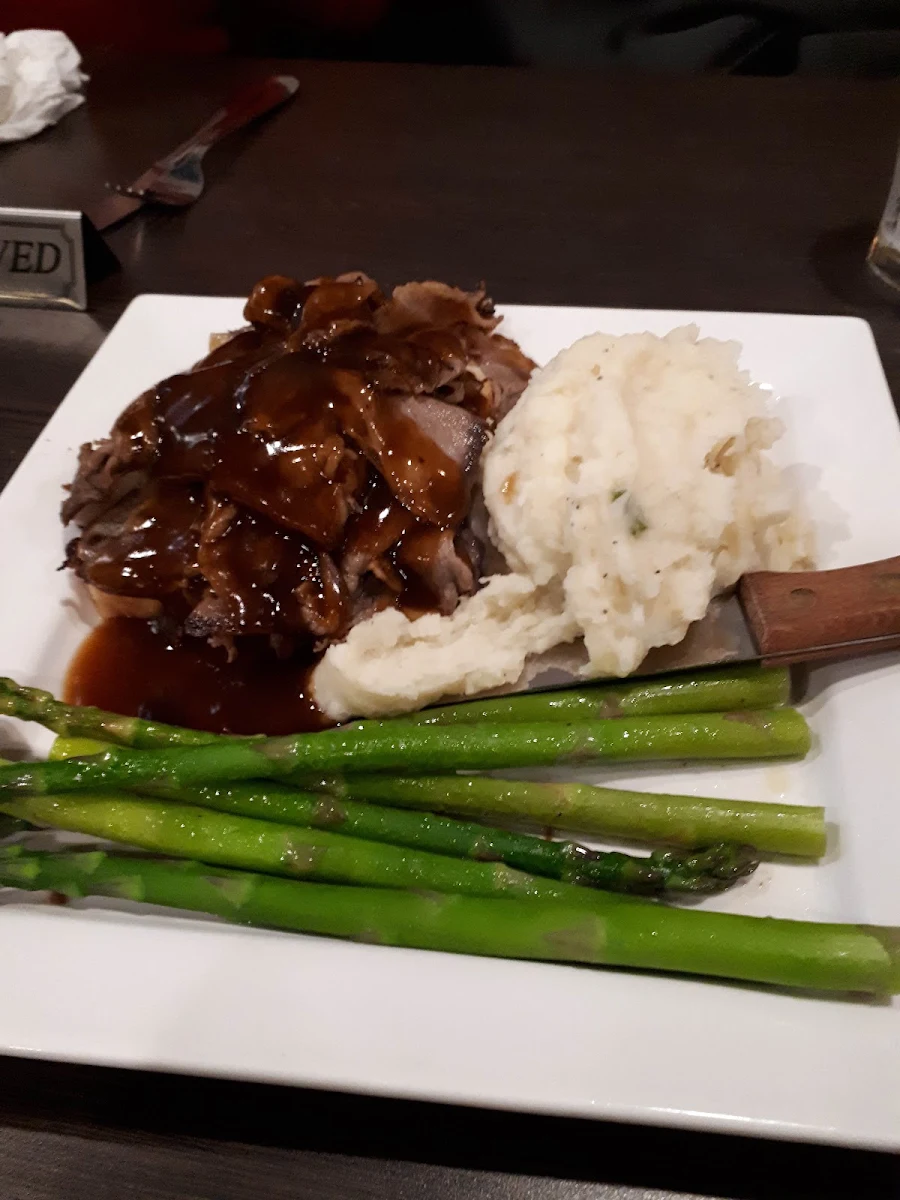 Open Faced Roast Beef