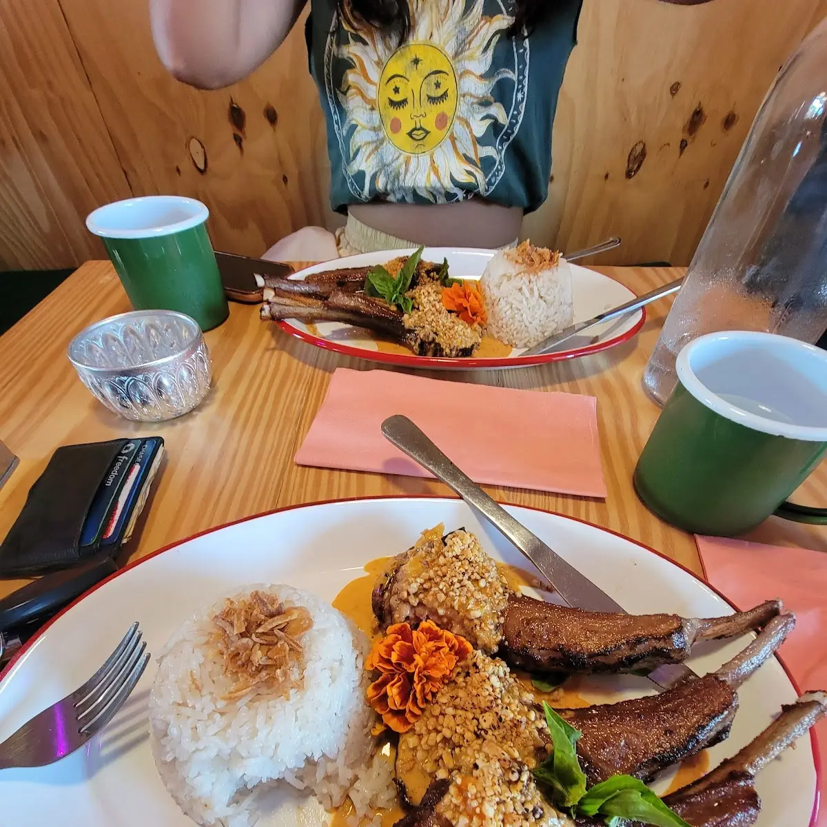 Lamb Chops with Thai Panang Curry
