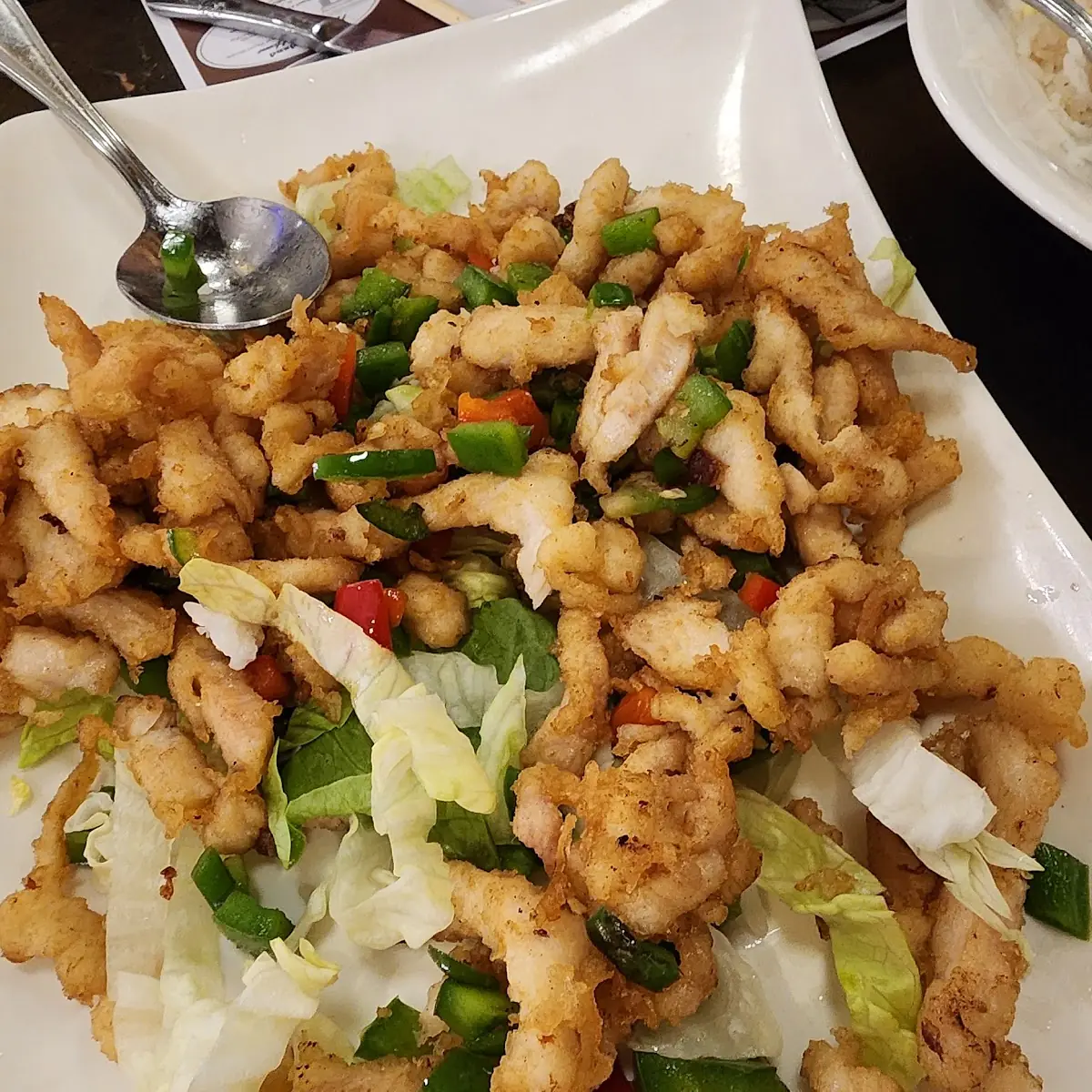 4. Spicy Seafood Salad