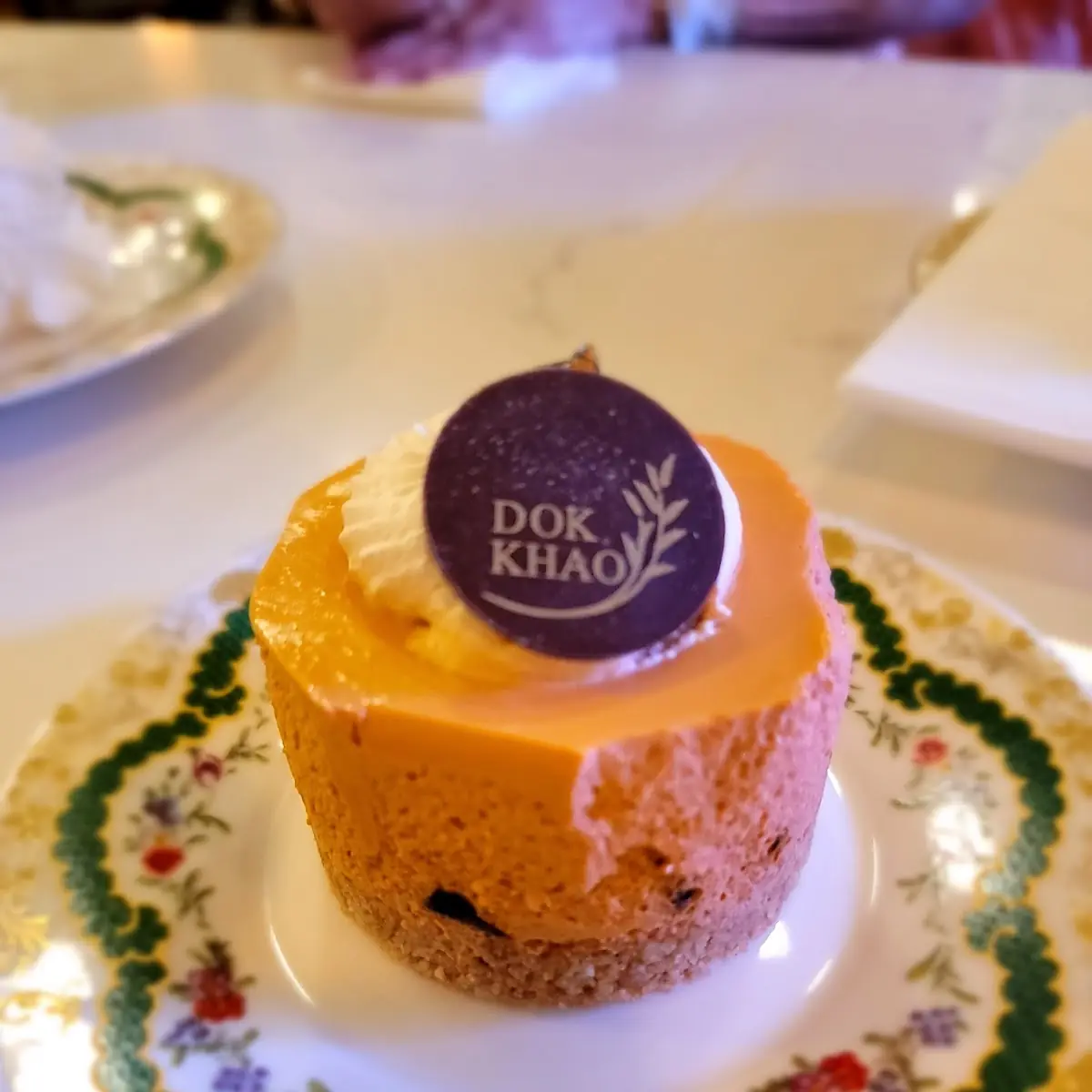 Thai Tea Creme Brulee