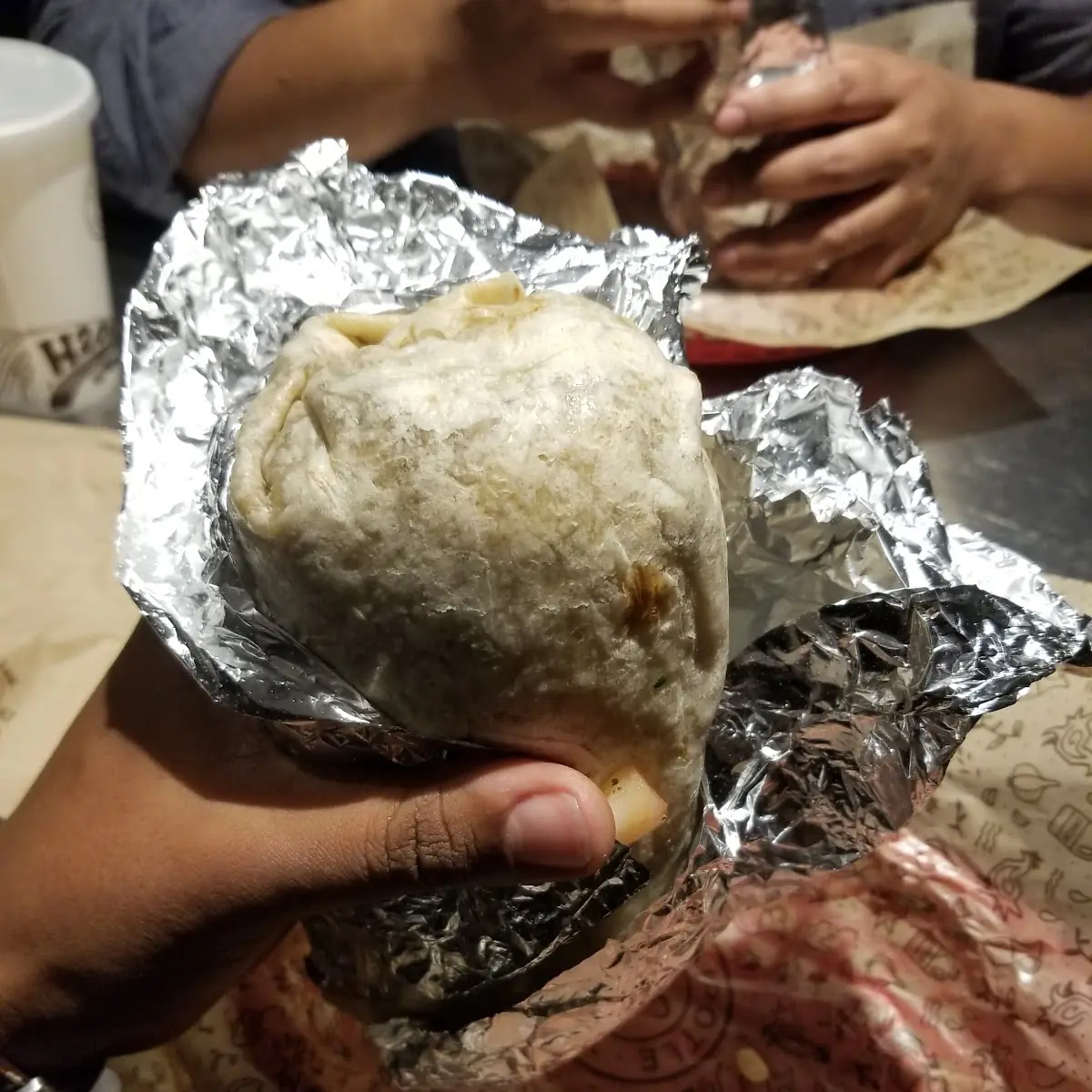 Chicken and Beef Burrito