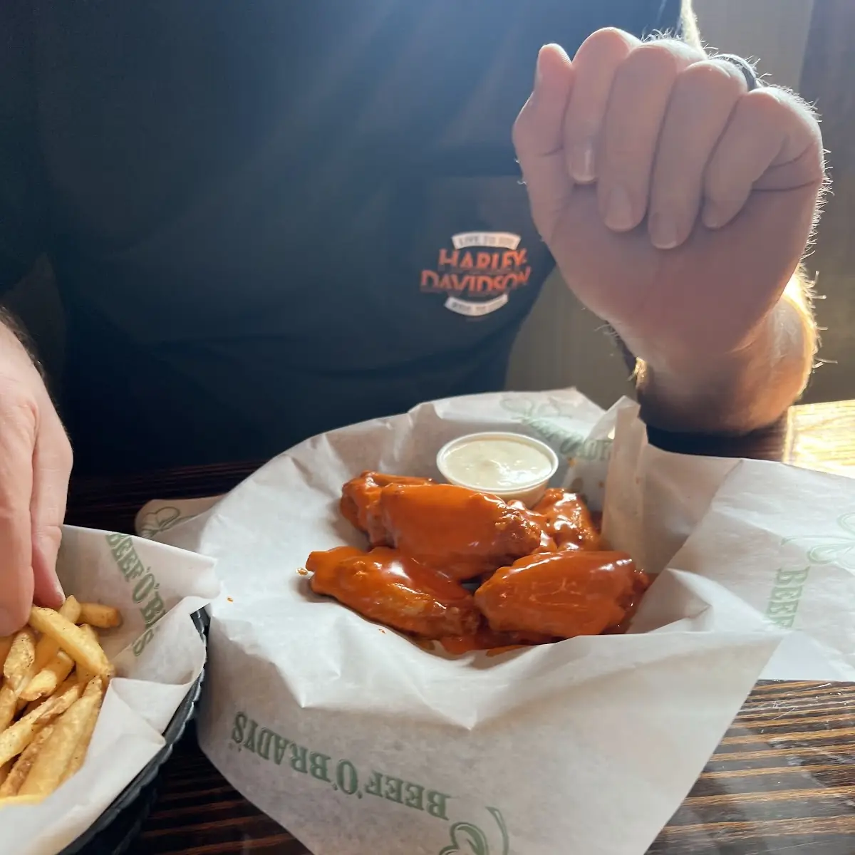 Wings and Fries