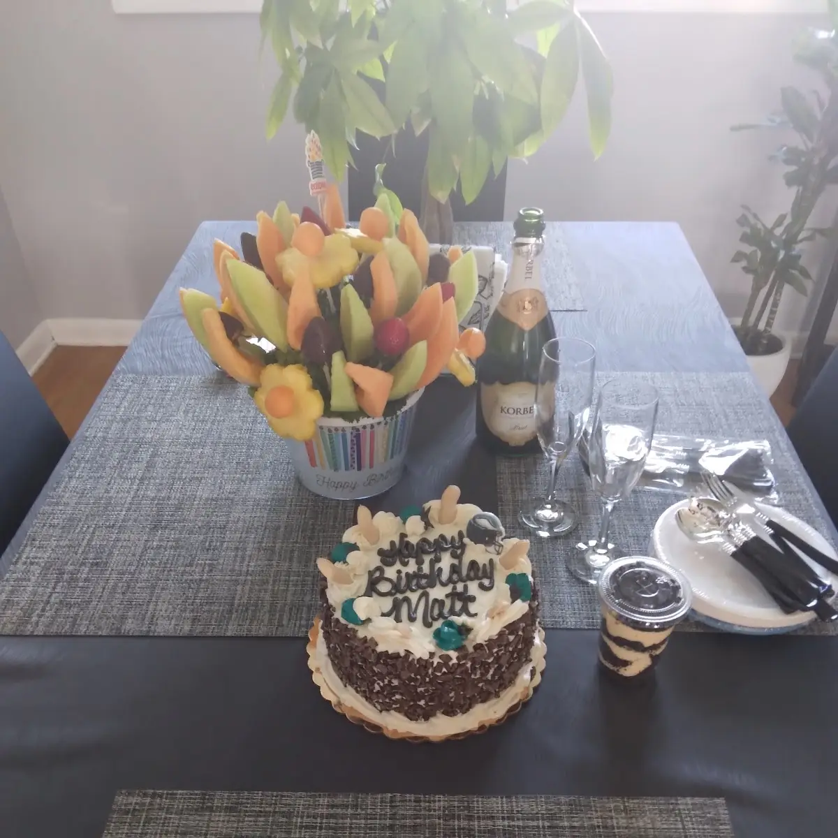Peanut Butter Chocolate Silk Cake