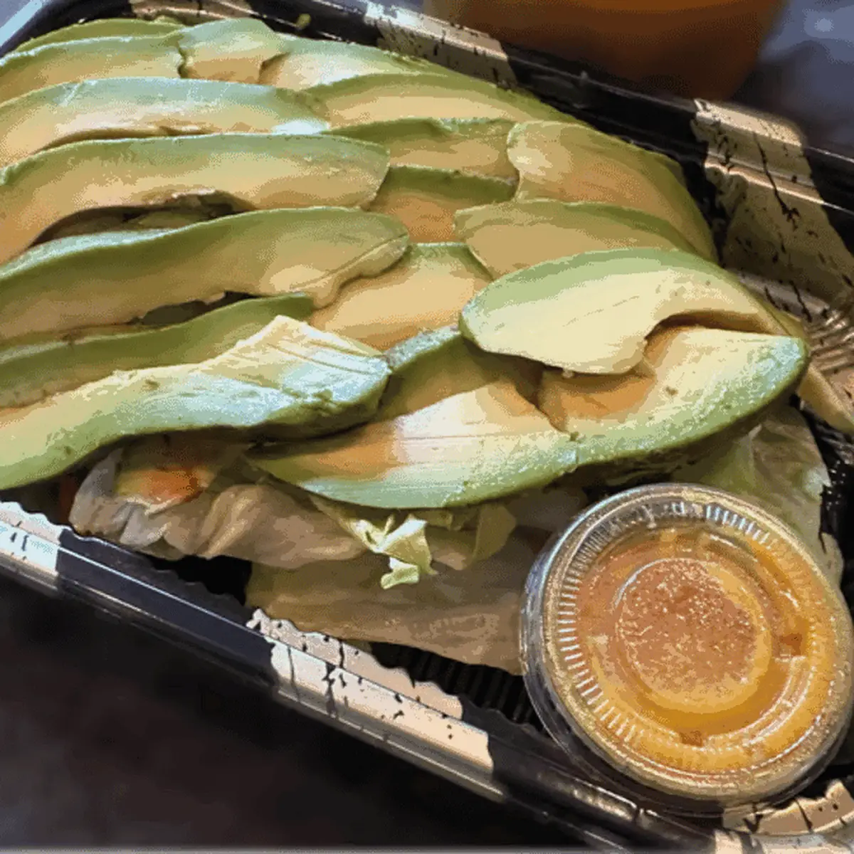 Avocado Salad with Ginger Dressing