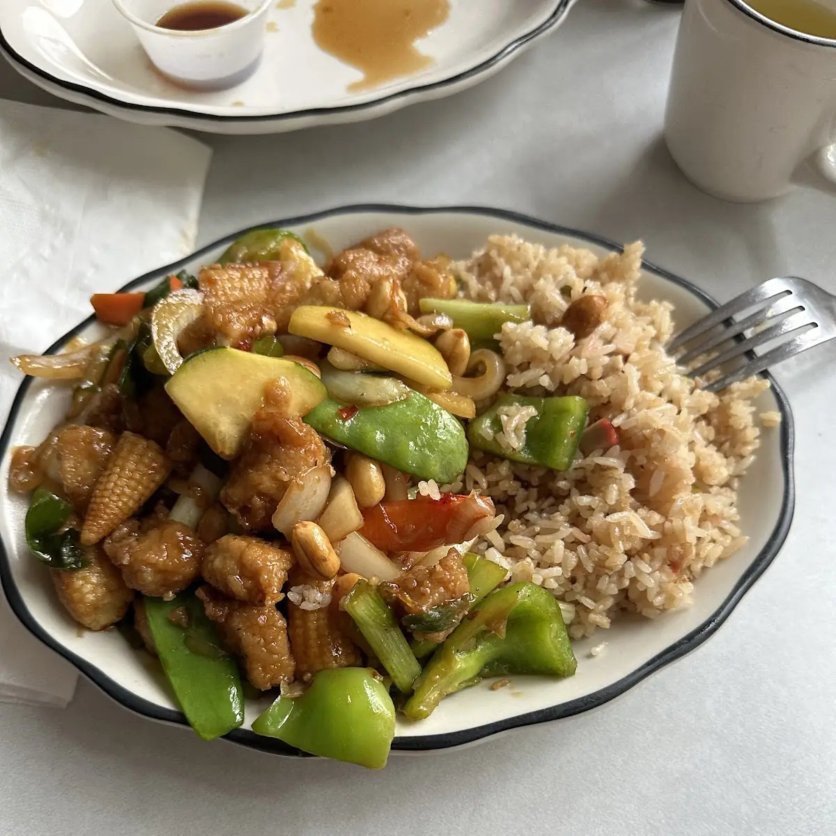 Kung PO Chicken Fried Rice