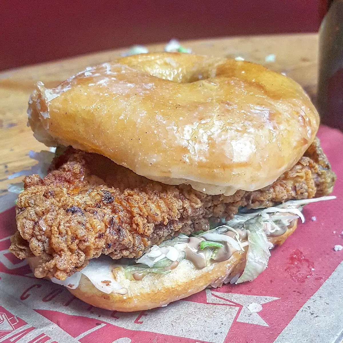 Donut Chicken Sandwich