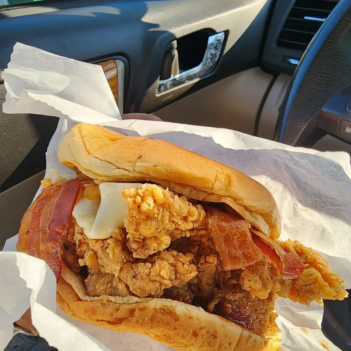 Ultimate BBQ Fried Chicken Sandwich