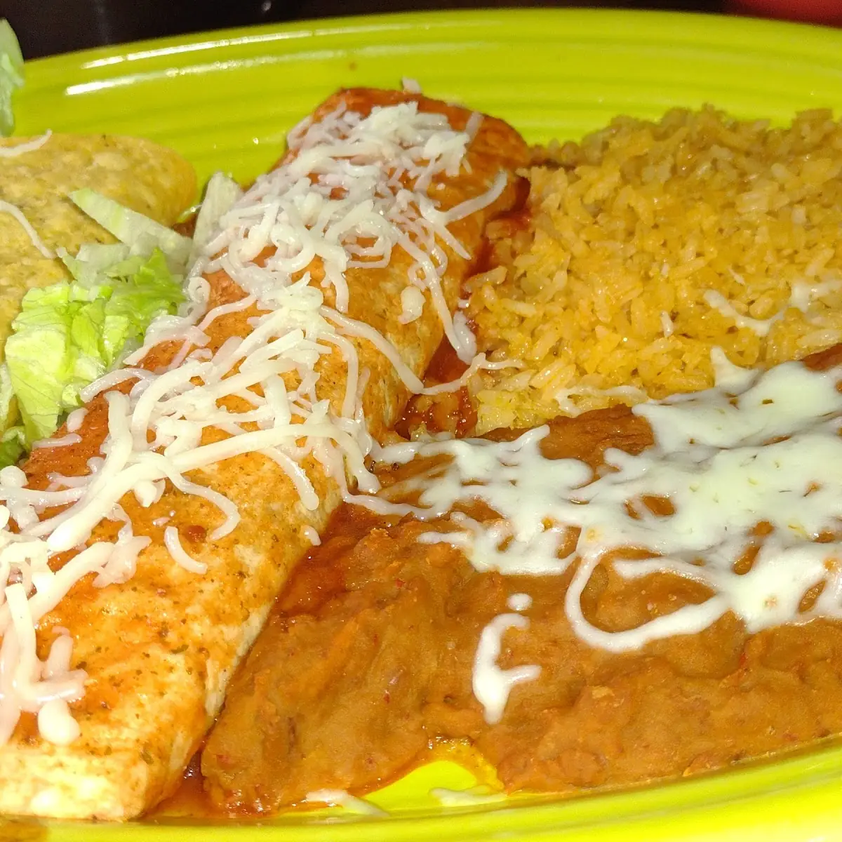 Enchilada Plate