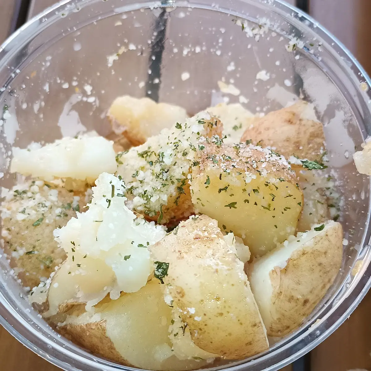 Garlic Parmesan Salt Potatoes
