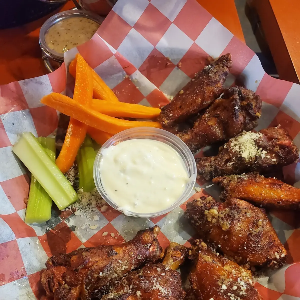 Maple Bourbon Chicken Wings
