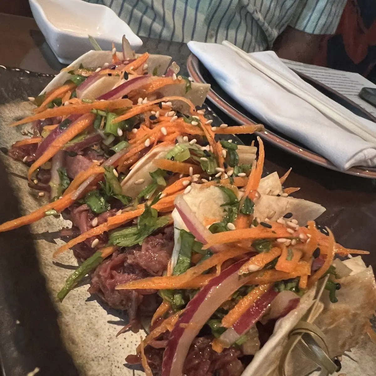 Peking Duck Tacos