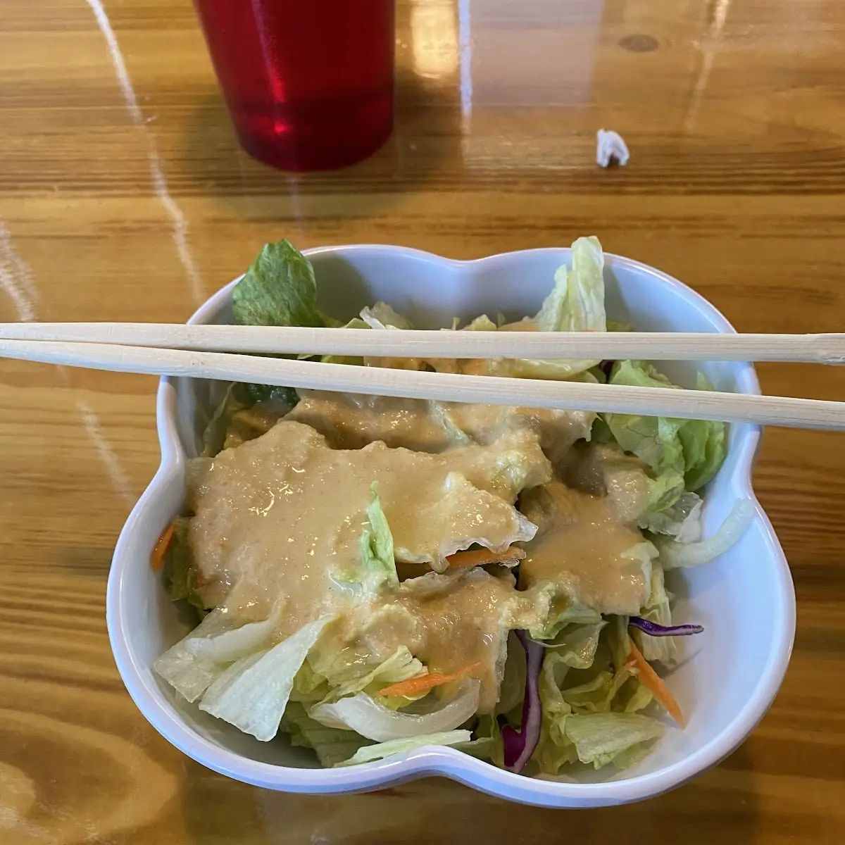 Ginger Dressing Salad