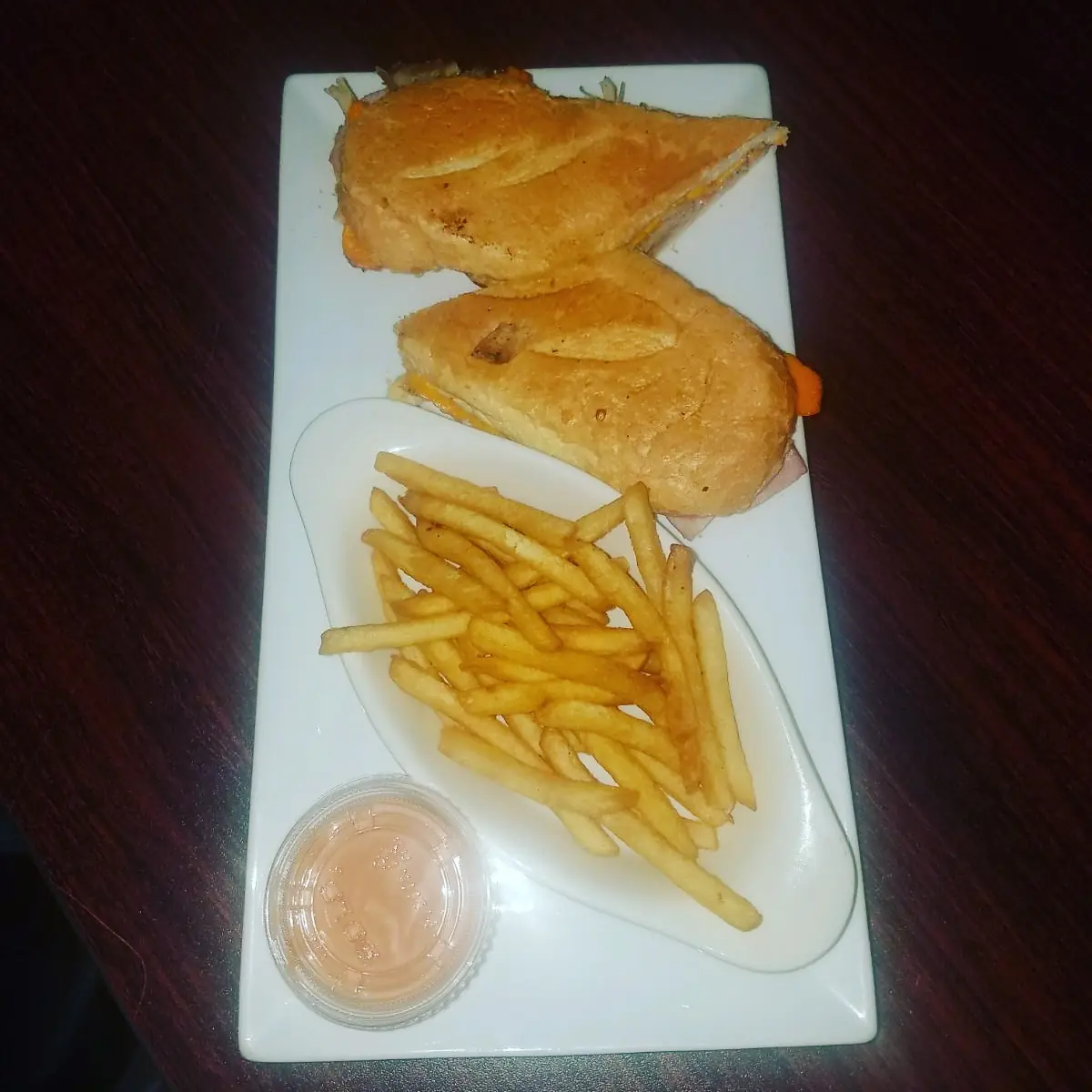 Ham and Cheese Sandwich