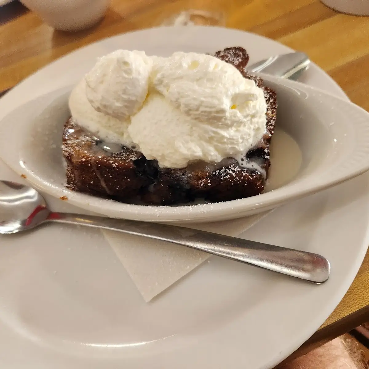 Blueberry Bread Pudding