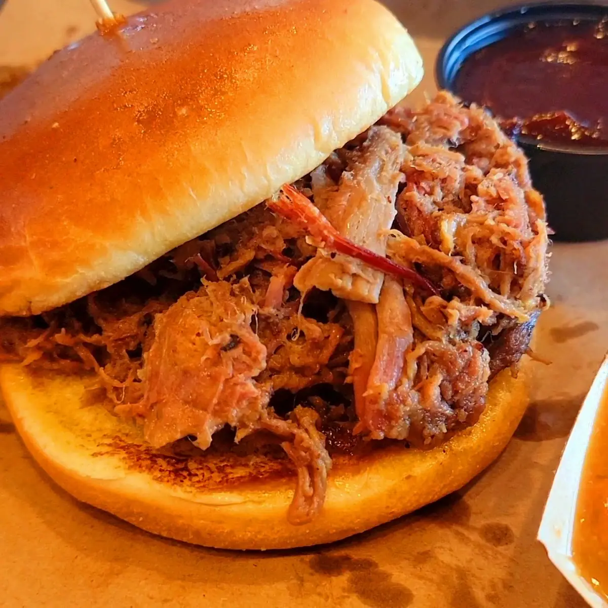 Pulled Brisket Sandwich