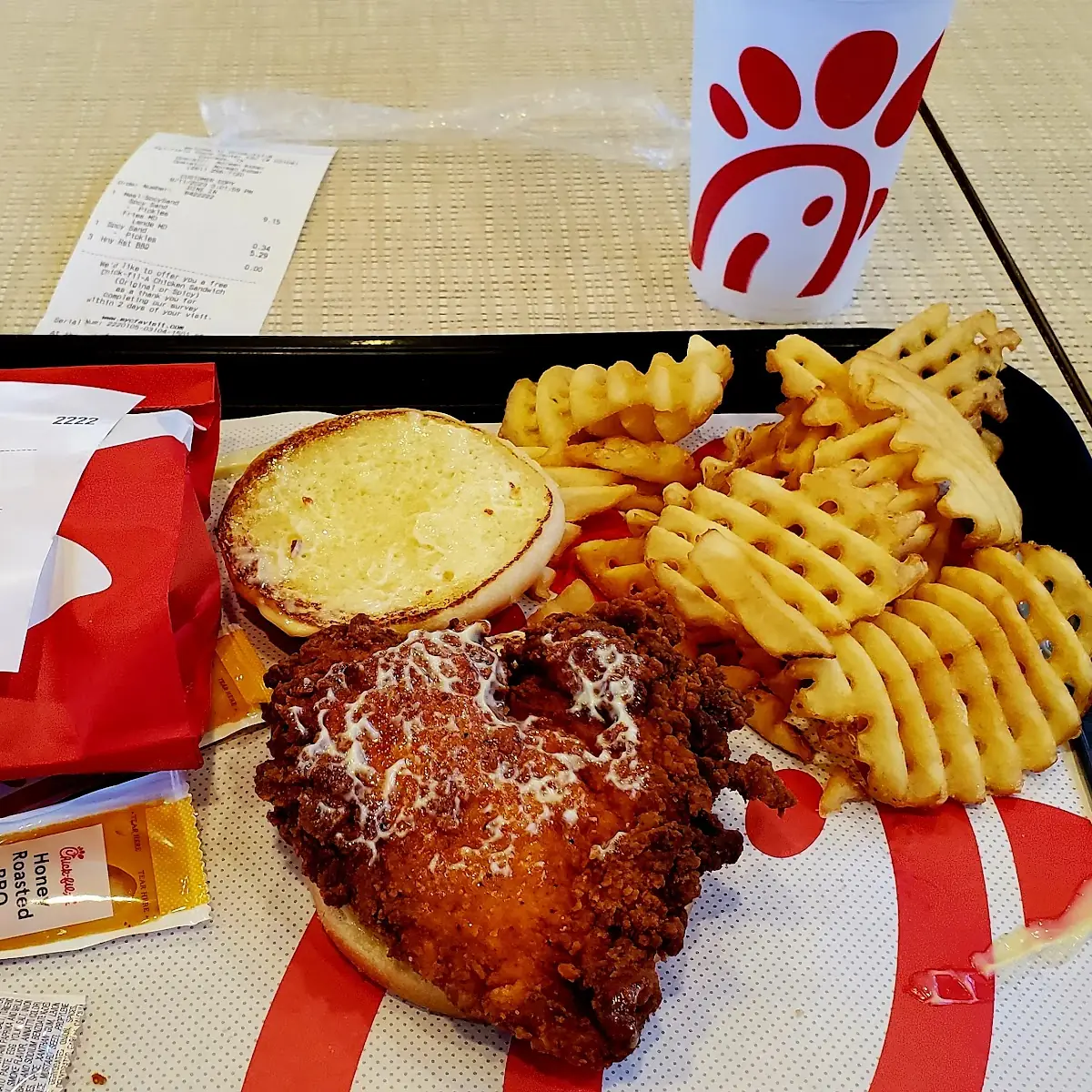 Spicy Chicken Sandwich Combo w Fries