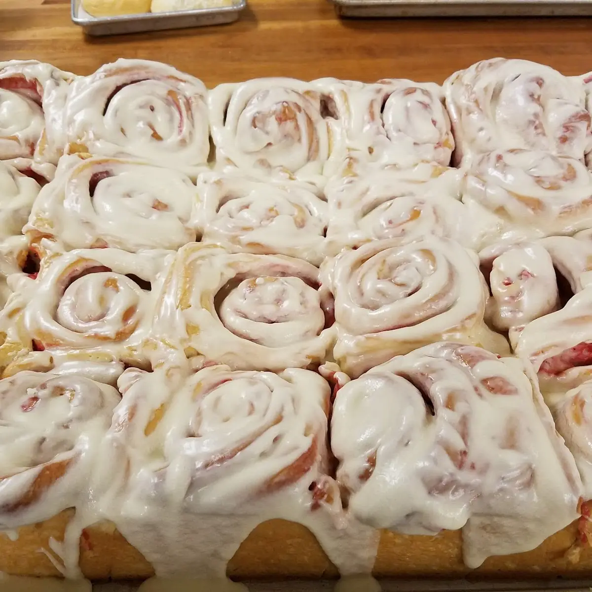 Raspberry Cream Cheese Rolls