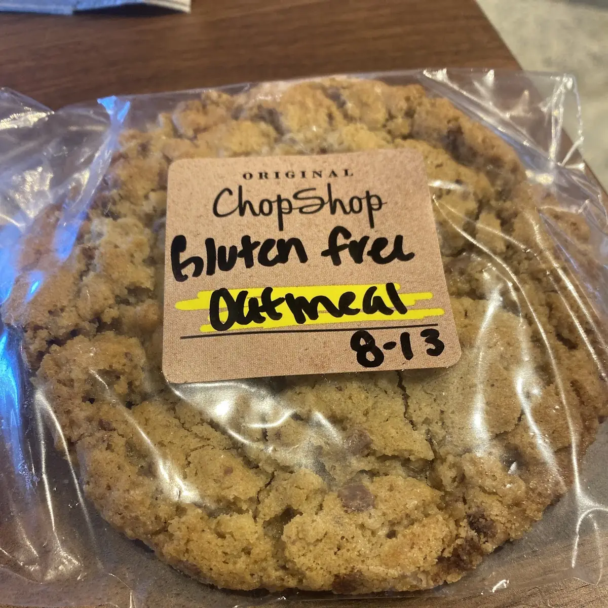 Toffee Oatmeal Cookie