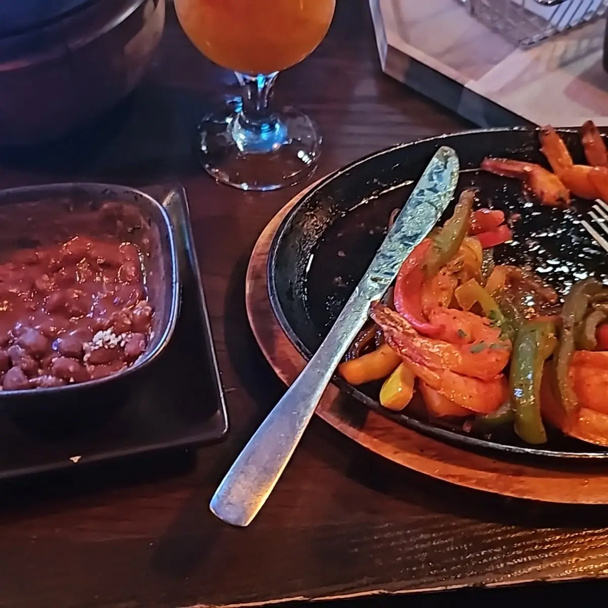 Shrimp Fajitas