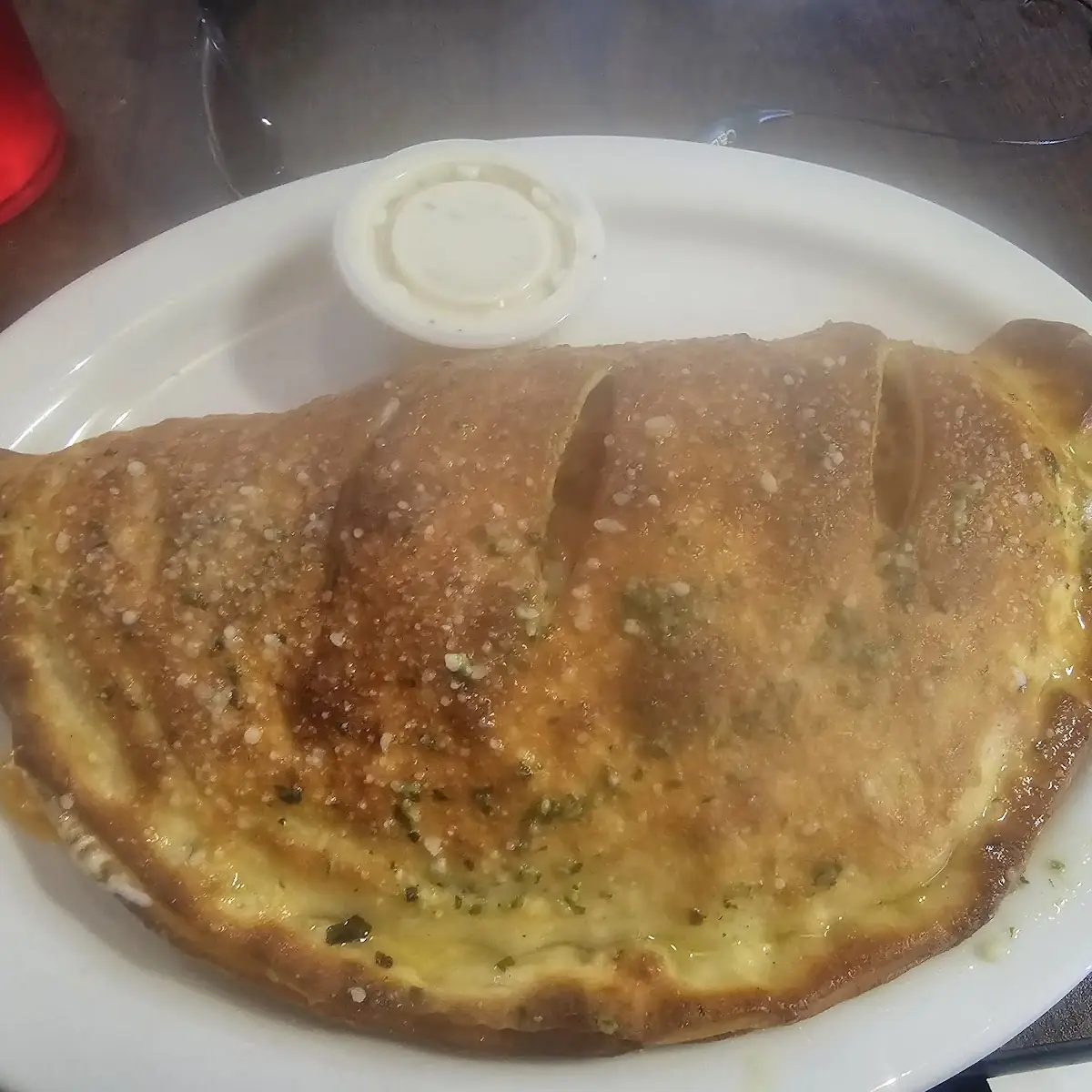 Buffalo Chicken Calzone