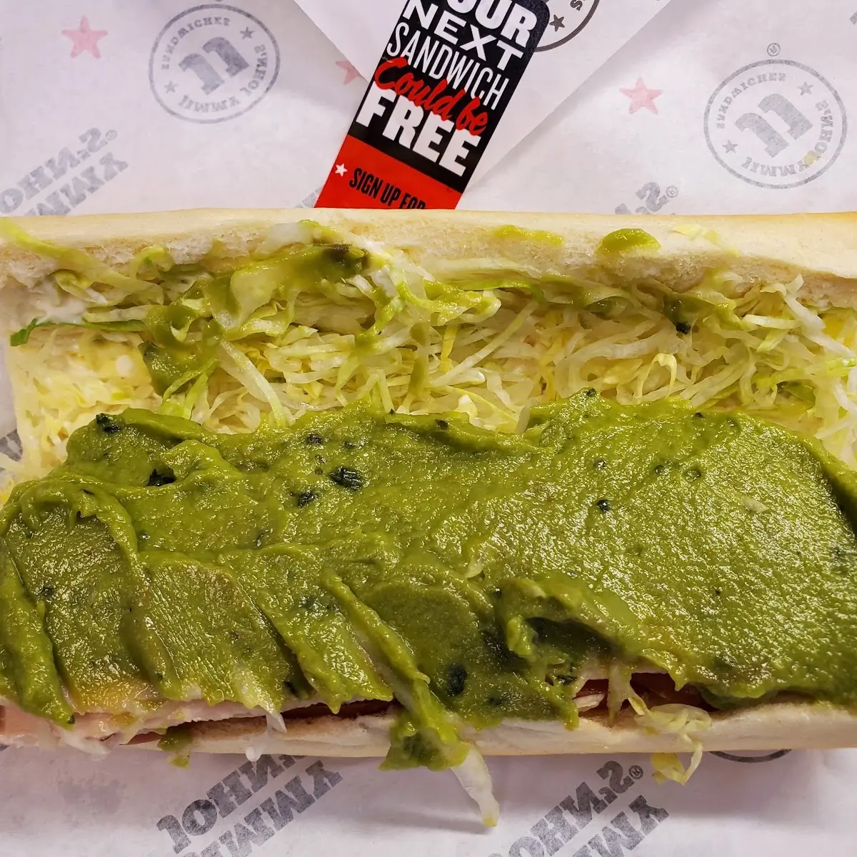 Little John 4 with Avocado Spread