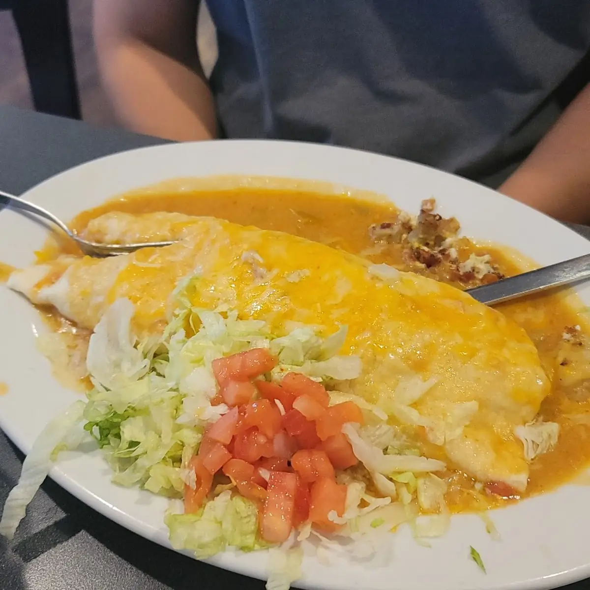 Cheese Enchilada Chile Relleno