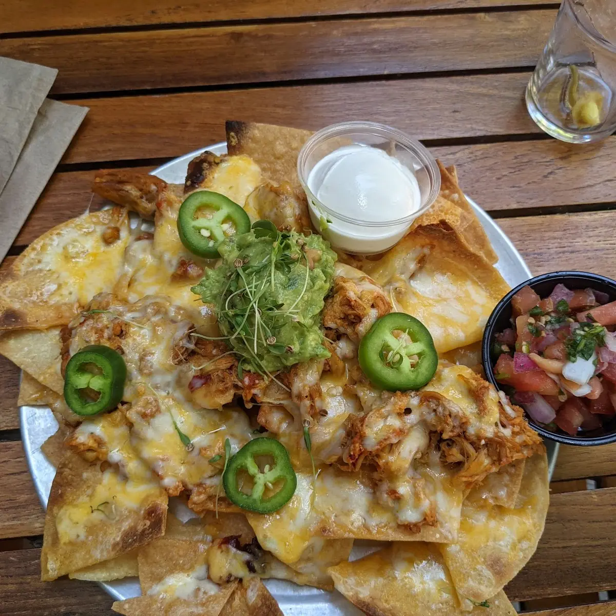 Times Nachos with Pulled Pork