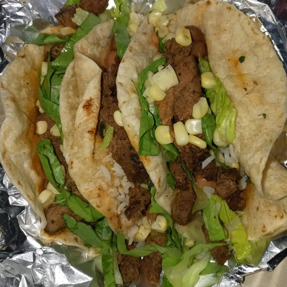 Garlic Guajillo Steak Soft Tacos