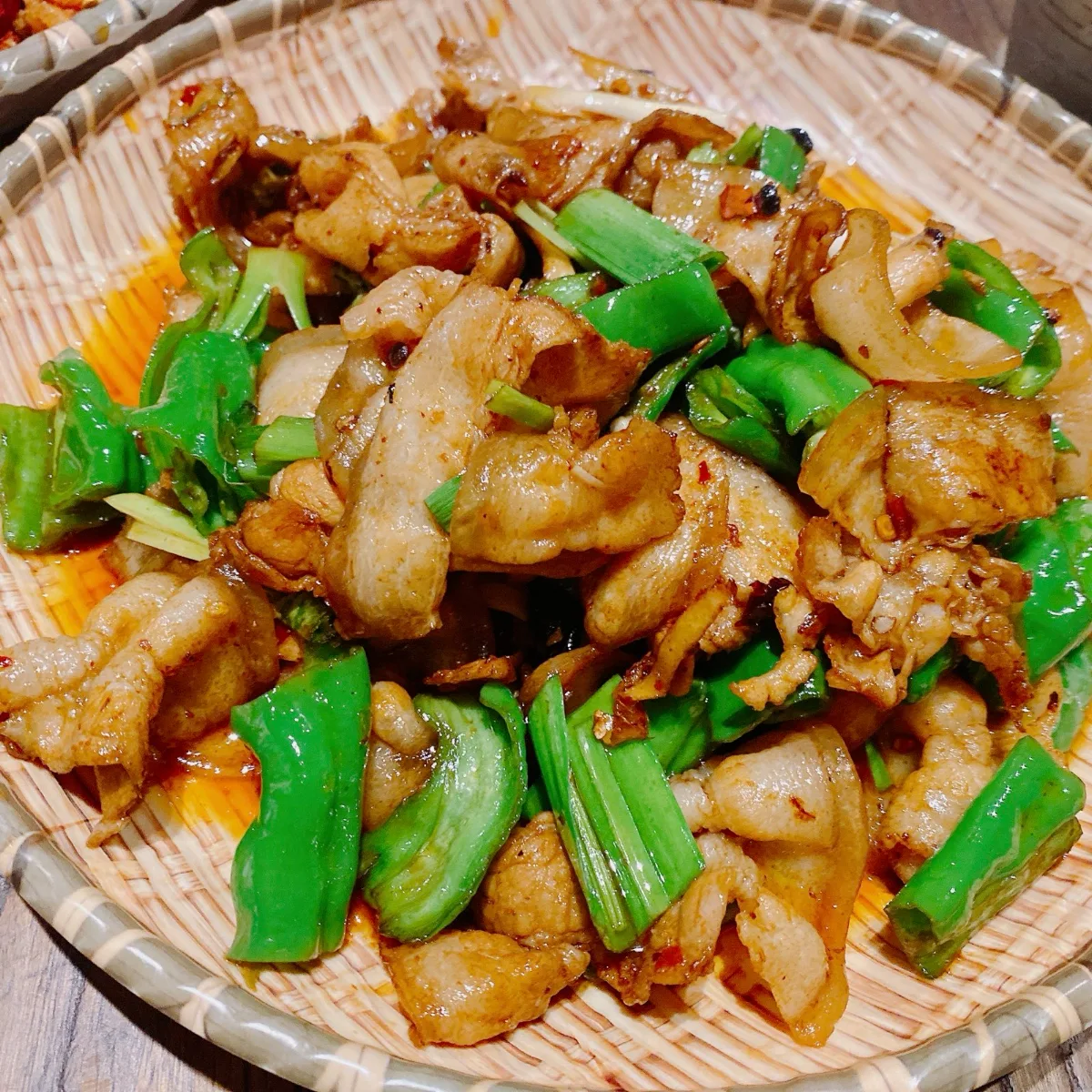 Double Cooked Pork Slices, Cheng Du Street Food