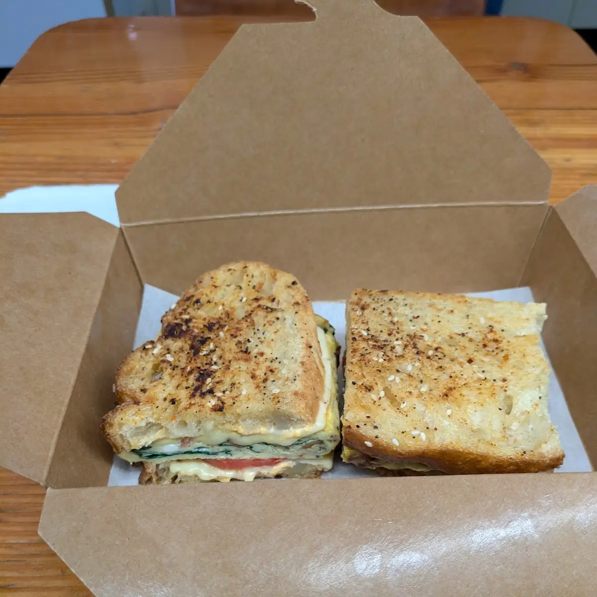 Spicy Breakfast Sandwich