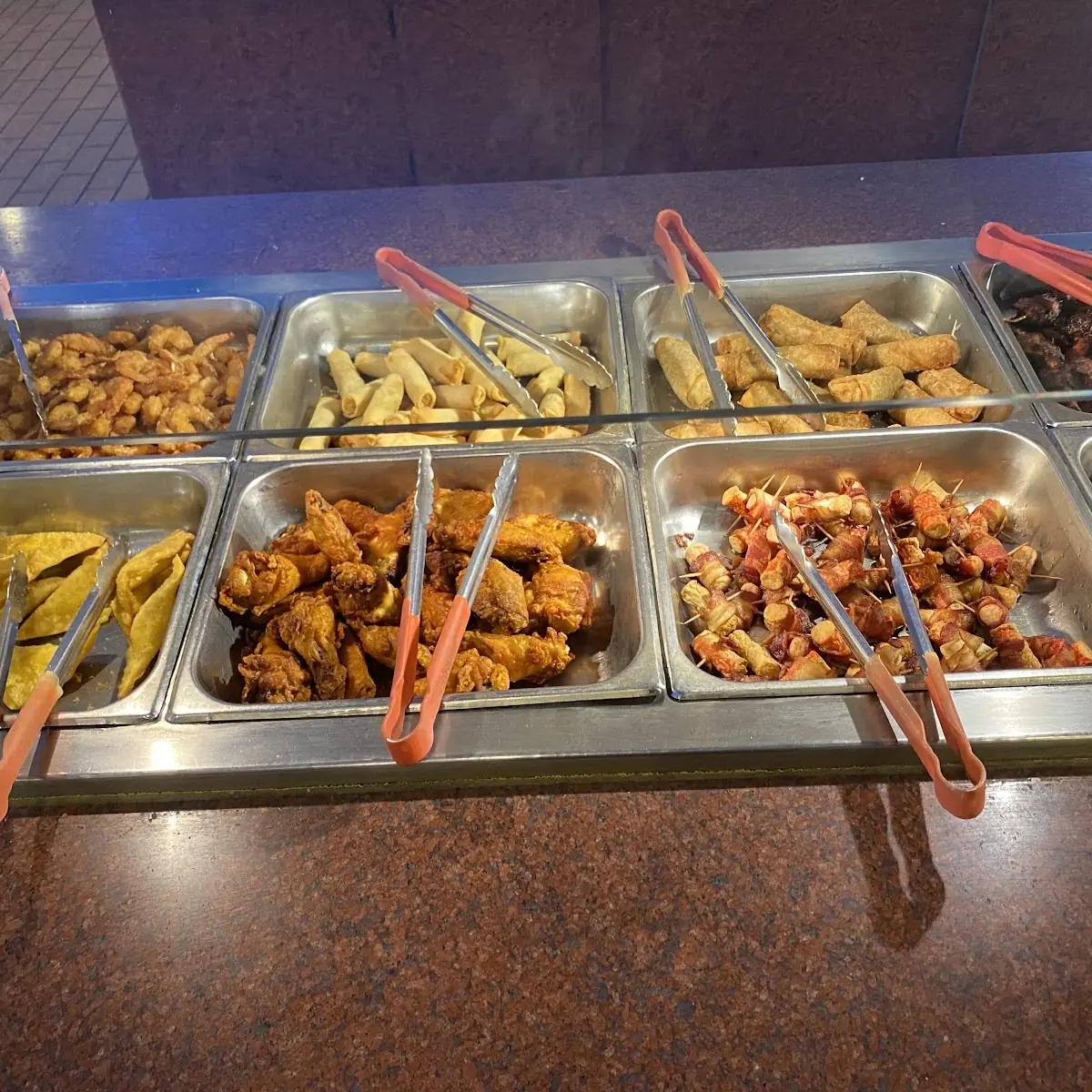Fried Shrimp and Chow Mein