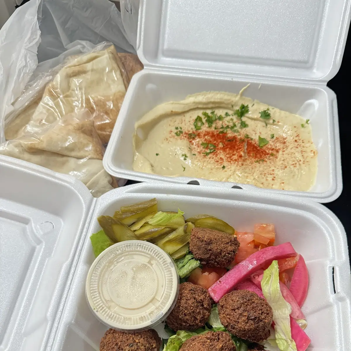 Falafel Plate 8pc