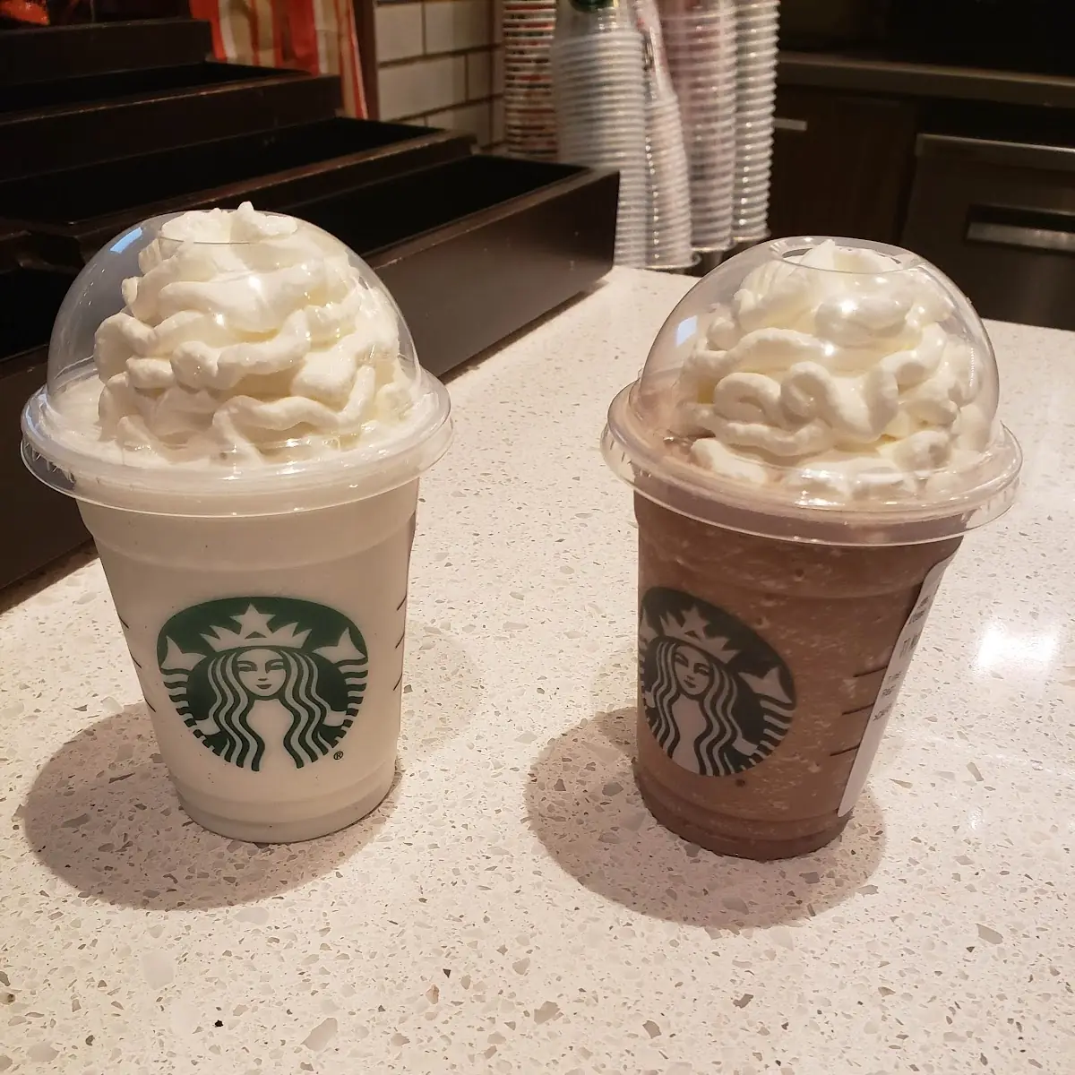 White Mocha Frappuccino