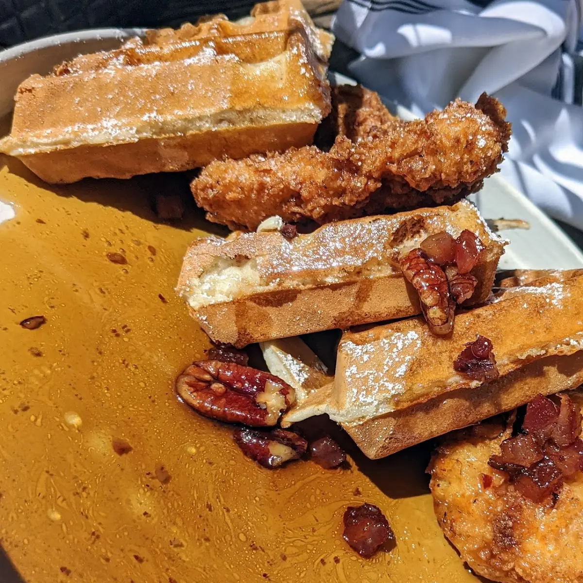 Chicken and Waffles