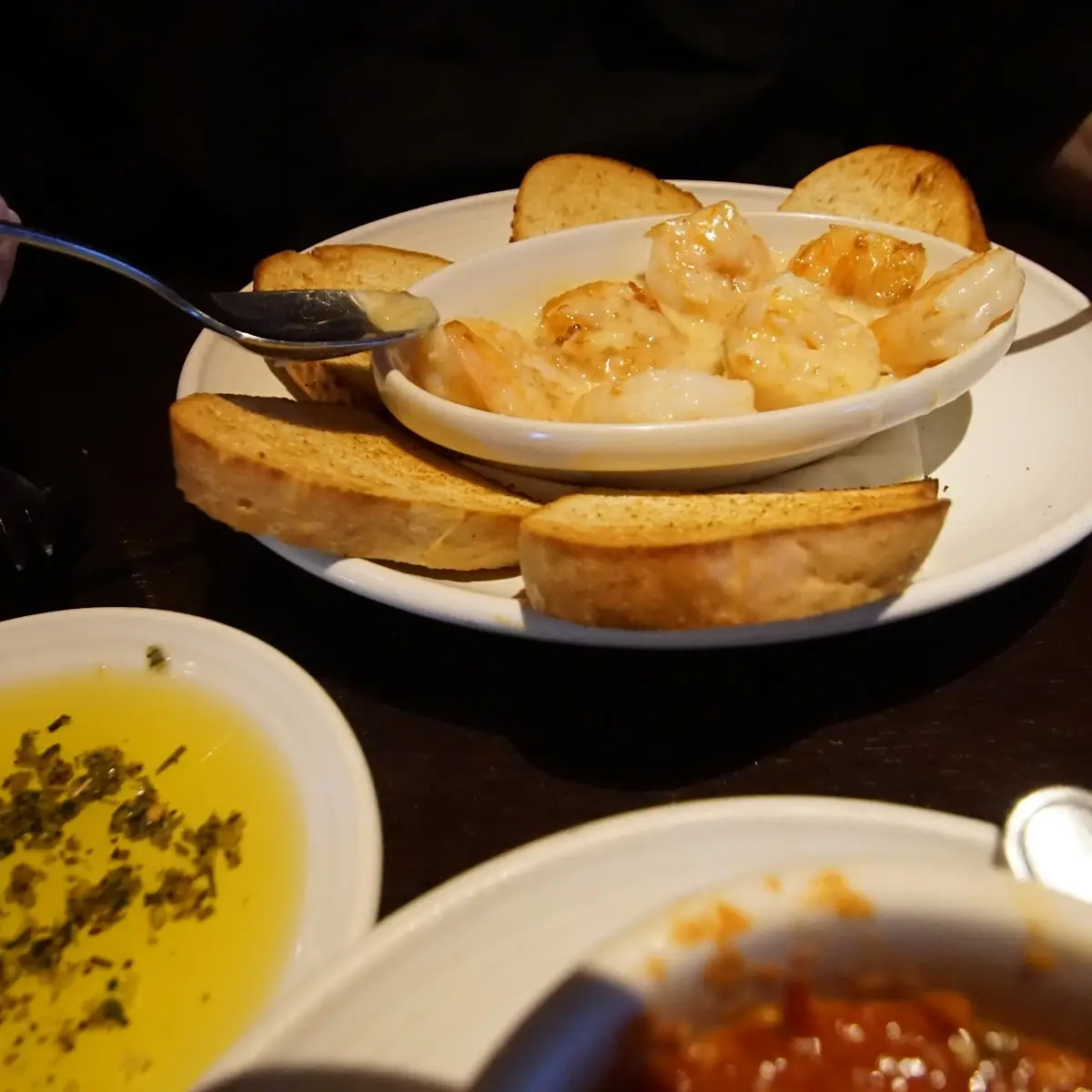 New Bread and Dipping Sauce Trio