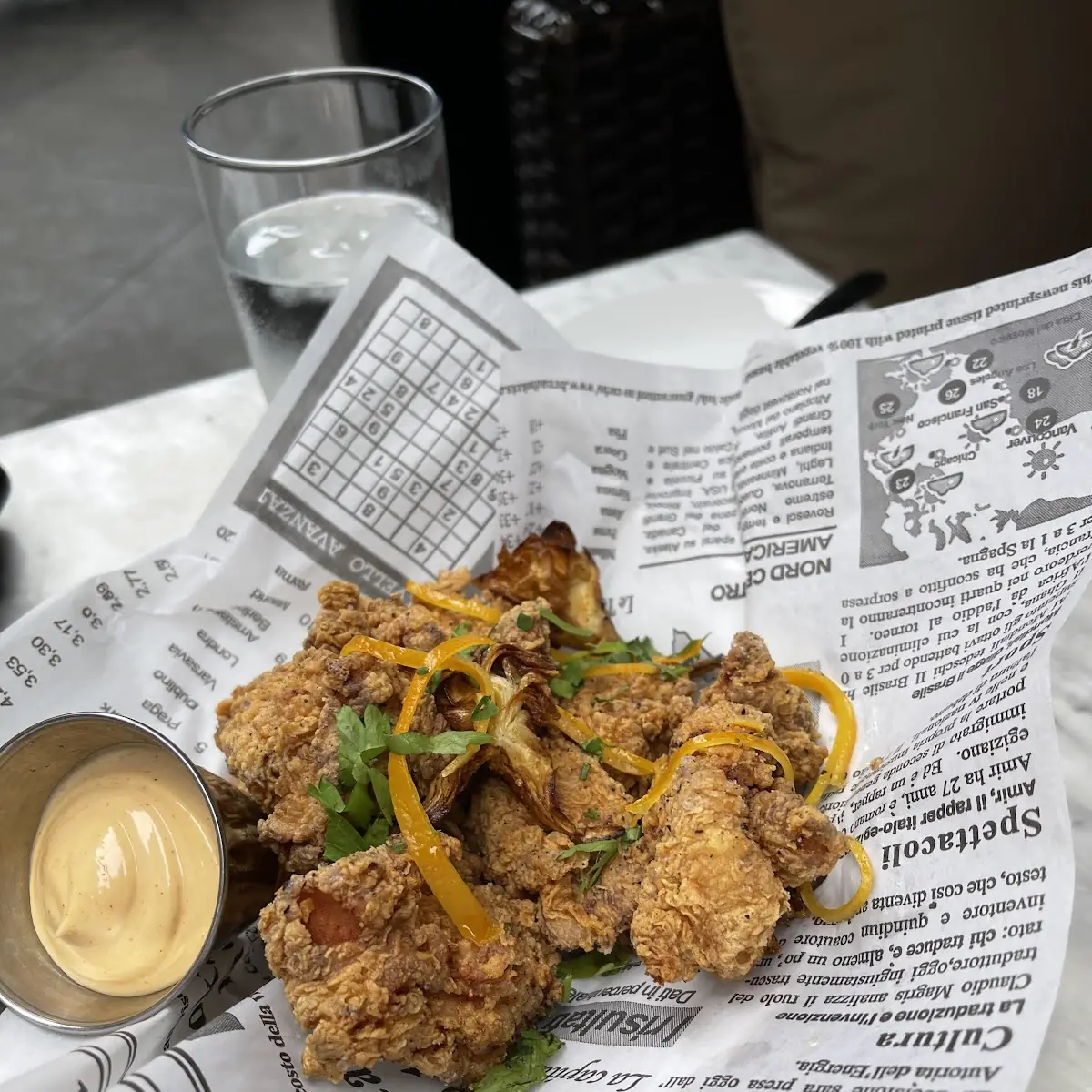 Tuscan Fried Chicken