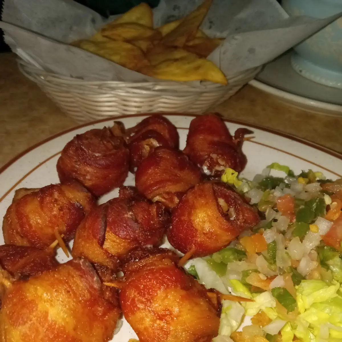 Grilled Shrimp Wrapped