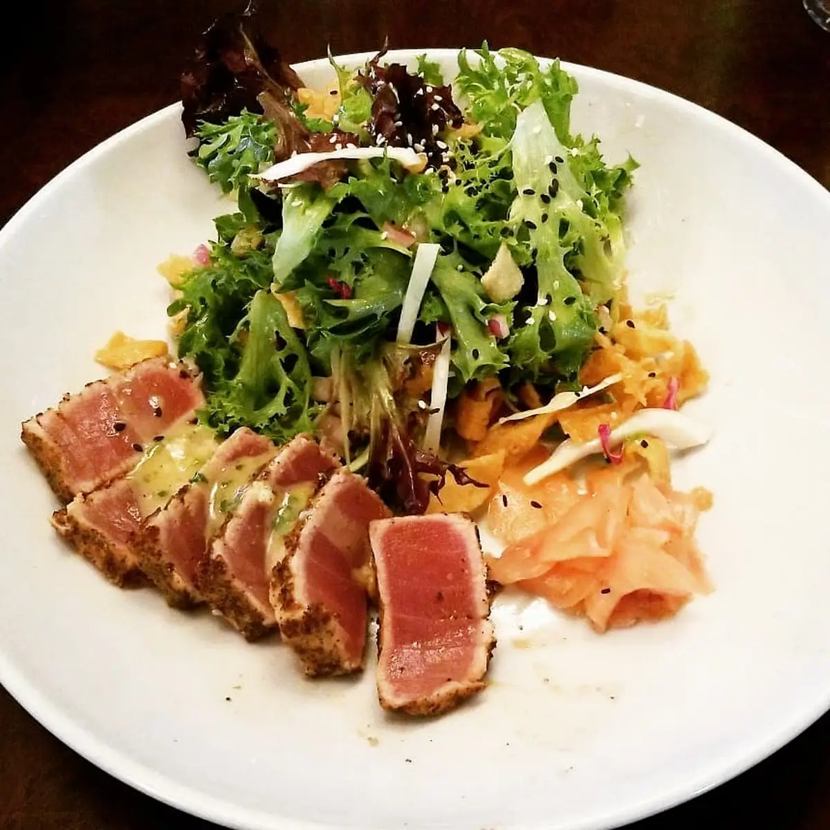 Seared Ahi Tuna Salad